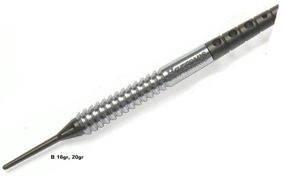 Harrows Šipky Vortex Silver 18gR Style B