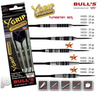 Bull´s Šipky Steel XGrip 26gr. 14366