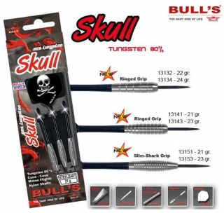 Bull´s Šipky Steel Skull Ringed Grip 24gr. 13134