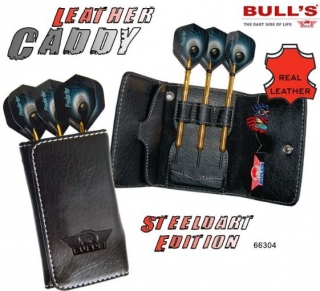 Pouzdro pro šipky Leather Caddy steel Bull´s 66304