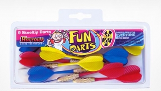 Harrows Šipky Fun Darts softové 9ks
