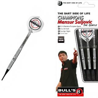 Bull´s Šipky Champions 18gr. Mensur Suljovic Micro-Ringed Grip 19804