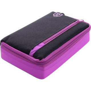 Pouzdro na šipky One80 Large D Box purpurovo-černé