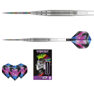 Šipky steel Peter Wright Snakebite PL15 24g Tungsten 90% RED DRAGON
