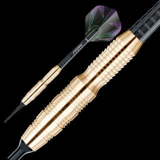 Šipky soft Simon Whitlock Winmau brass 18g style3