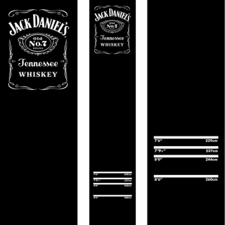 Mission dart mat koberec k terči Jack Daniels