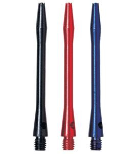 Násadky černé Anodised Aluminium Harrows dlouhé