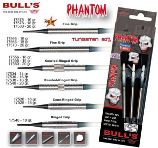 Bull´s Šipky Phantom Ringed Grip 18gr. 17548